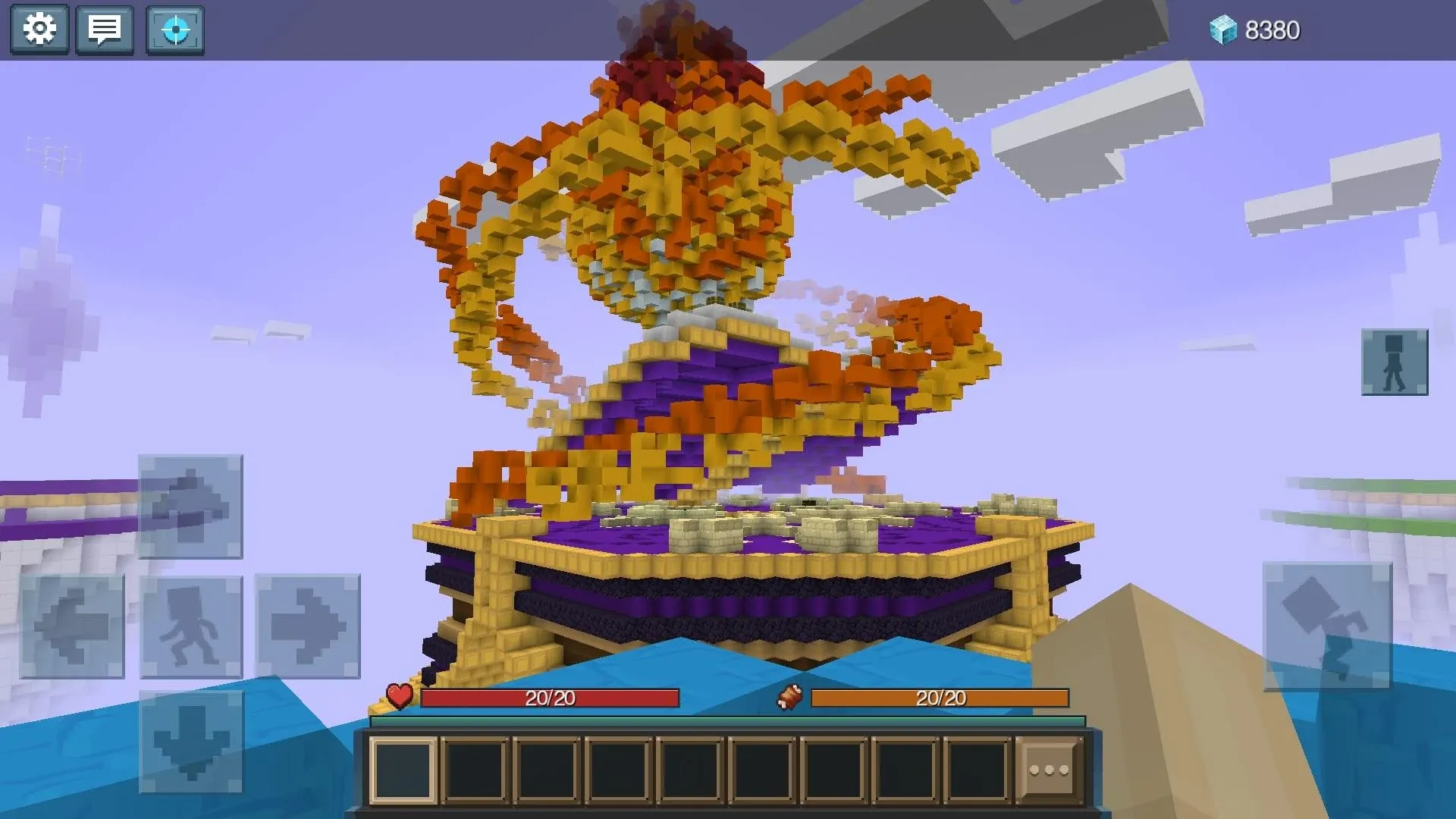 Sky Wars for Blockman Go v2.6.2 APK Мод (Бесплатные покупки) Screenshot 2 Sky Wars for Blockman Go v2.6.2 APK Мод (Бесплатные покупки) Screenshot 2