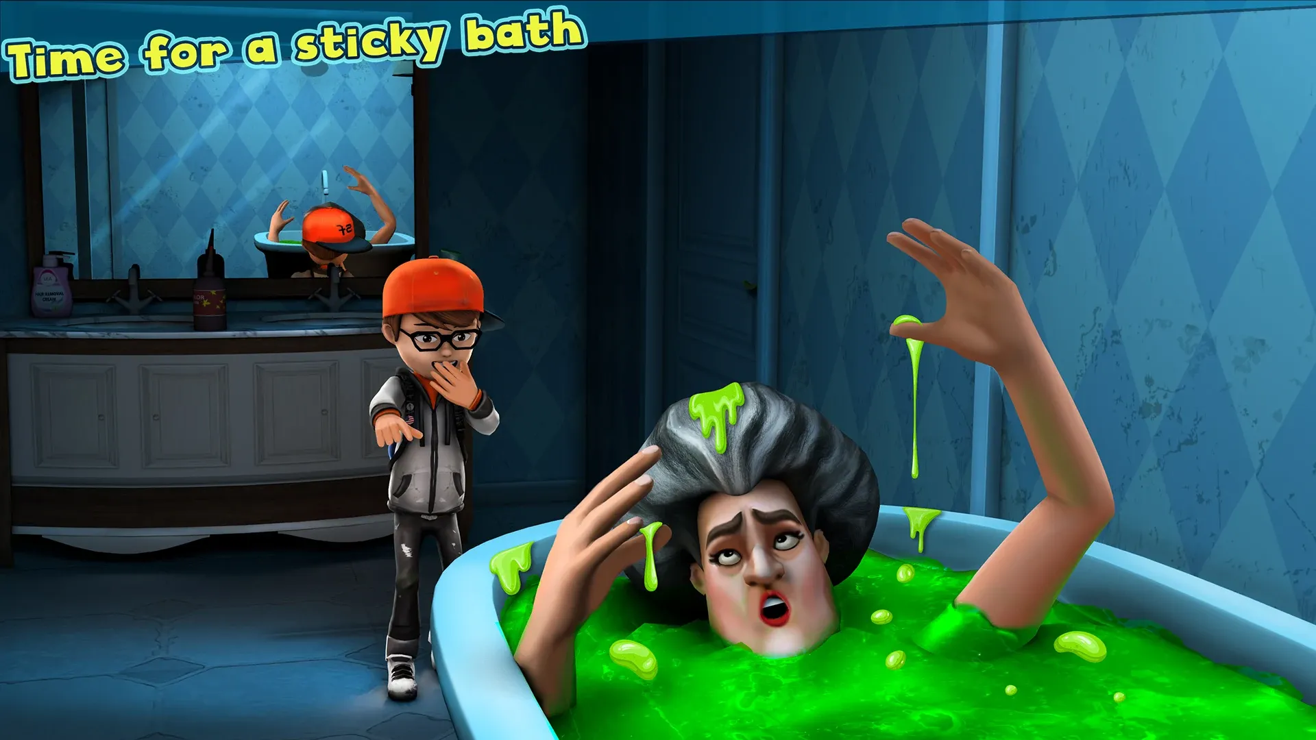 Страшный Учитель 3D v9.8 APK Мод (Меню, Много денег) Screenshot 4