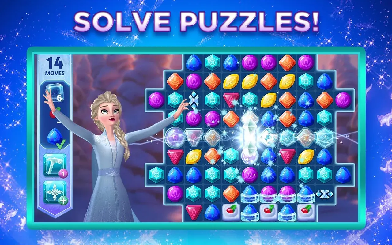 Disney: Холодные приключения v57.00.05 APK Мод (Меню, Много жизней и бустеров) Screenshot 1 Disney: Холодные приключения v57.00.05 APK Мод (Меню, Много жизней и бустеров) Screenshot 1