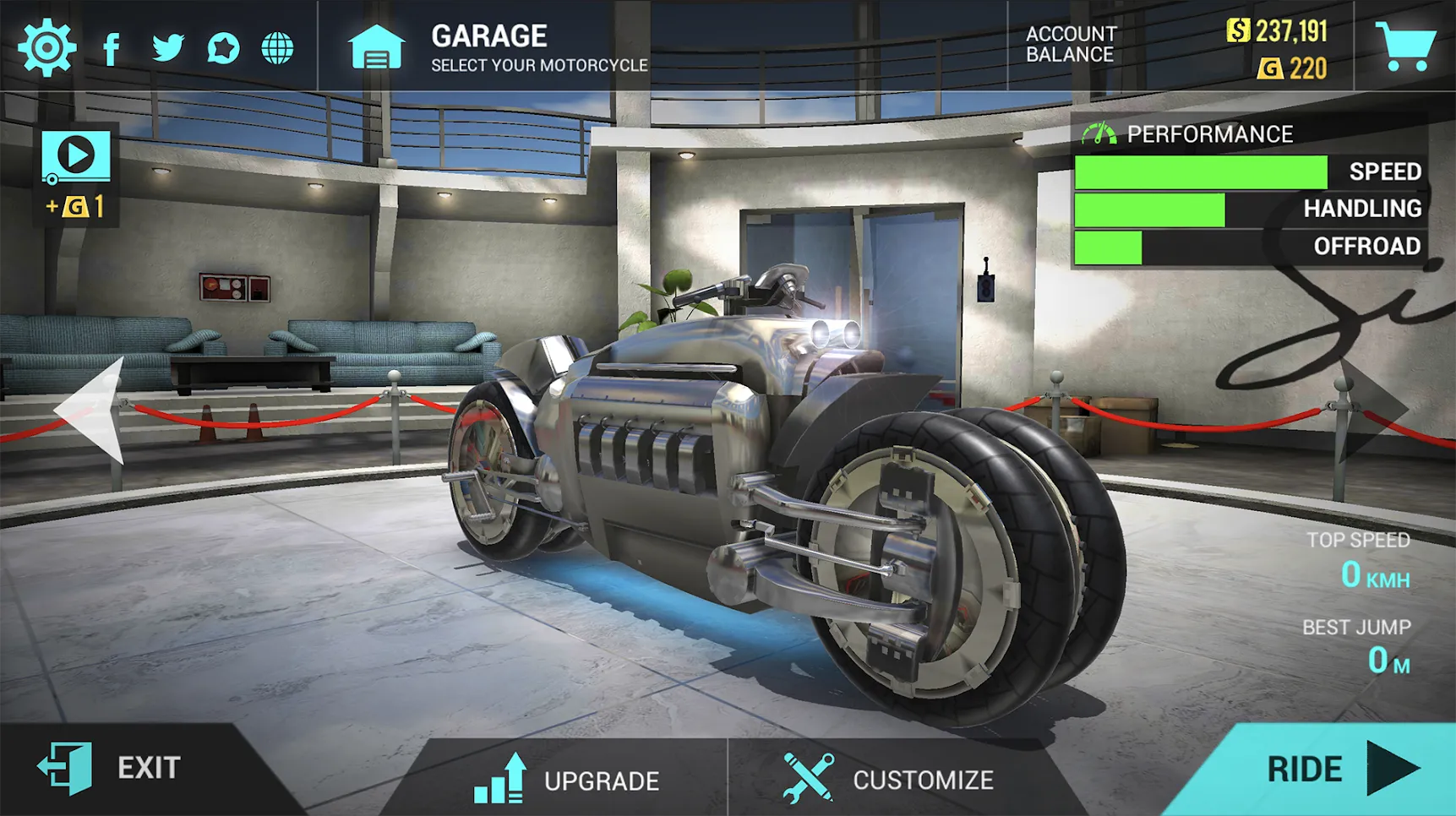 Ultimate Motorcycle Simulator [мод: бесплатные покупки] Screenshot 2