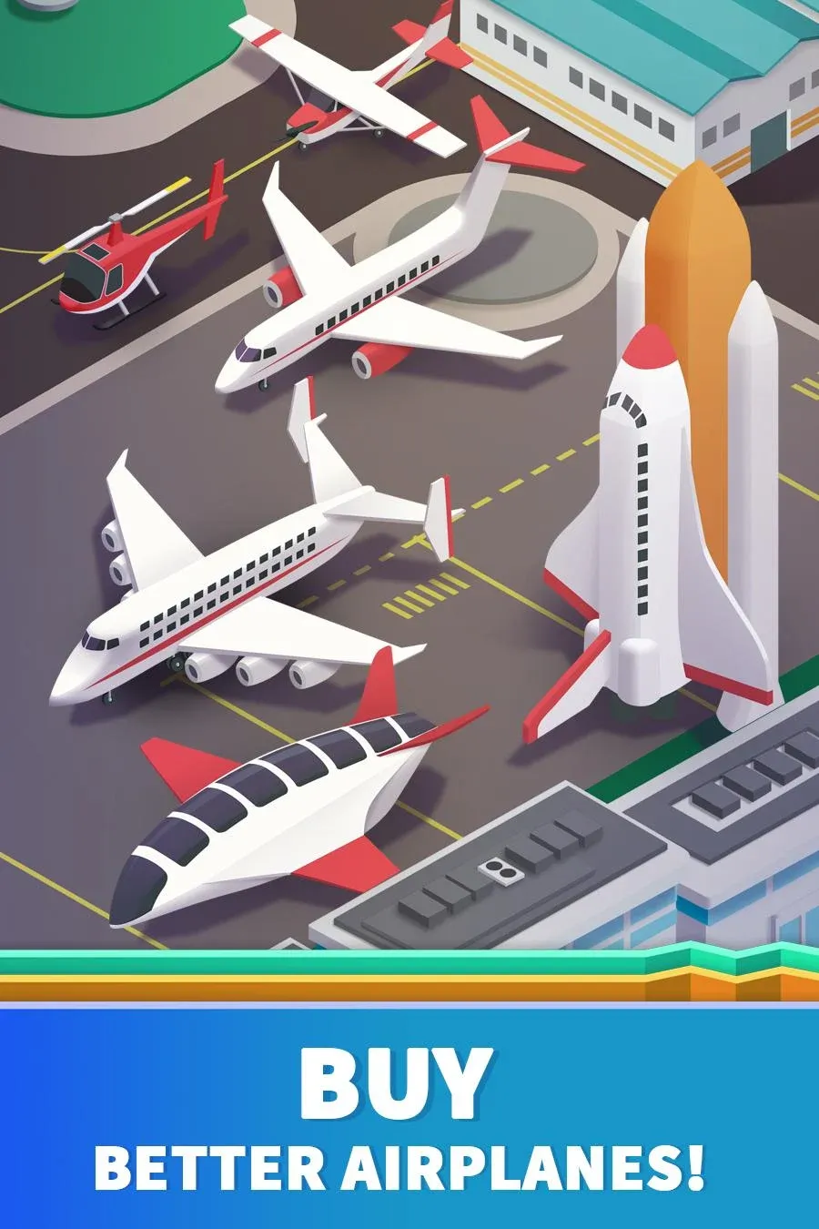 Idle Airport Tycoon v1.51 APK Мод (Меню, Много денег, Скорость) Screenshot 3 Idle Airport Tycoon v1.51 APK Мод (Меню, Много денег, Скорость) Screenshot 3