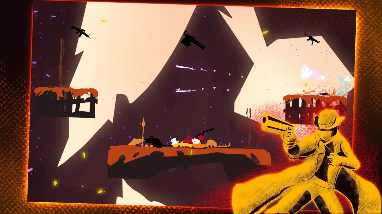 Stickfight Shadow Battle [мод: бесплатные покупки] Screenshot 2
