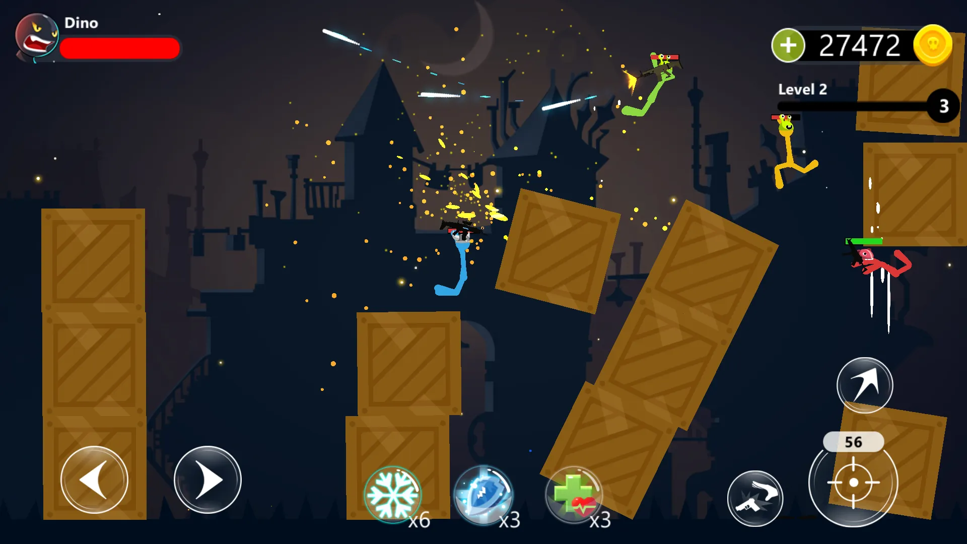 Stickmen Fighter Infinity v1.82 APK Мод (Меню, Много монет и жизней) Screenshot 2 Stickmen Fighter Infinity v1.82 APK Мод (Меню, Много монет и жизней) Screenshot 2