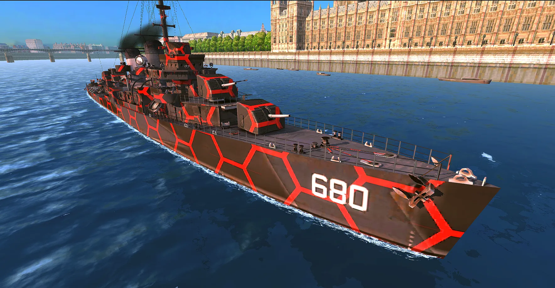 Battle of Warships: Online v1.74.12 APK Мод (Много денег) Screenshot 1 Battle of Warships: Online v1.74.12 APK Мод (Много денег) Screenshot 1