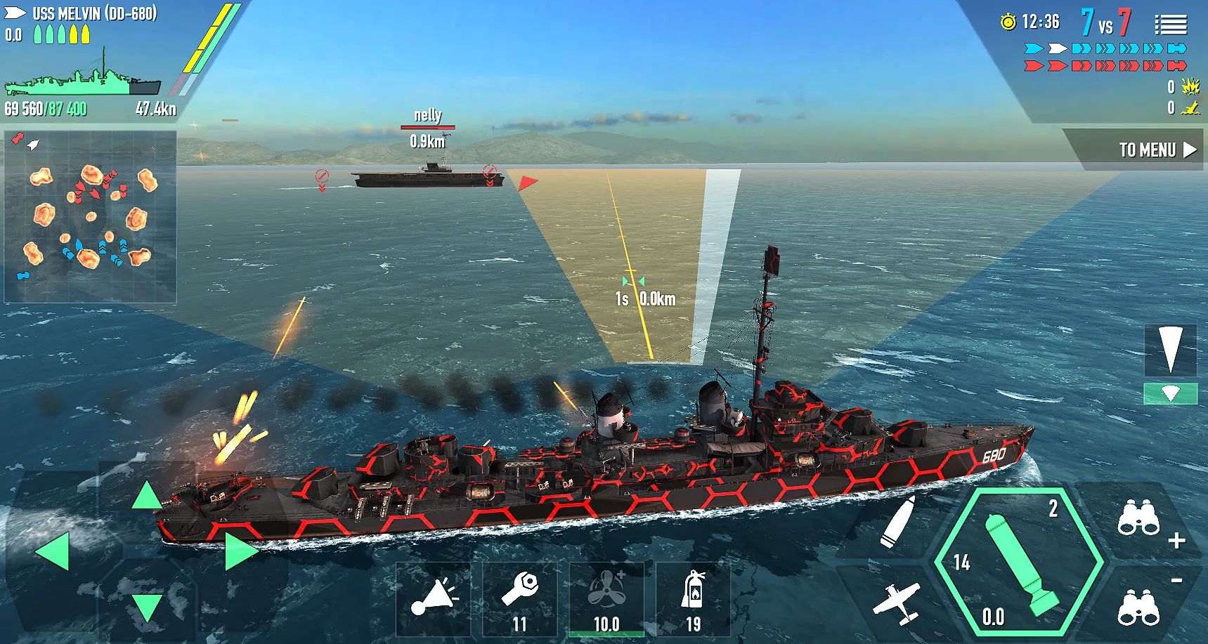 Battle of Warships: Online v1.74.12 APK Мод (Много денег) Screenshot 2 Battle of Warships: Online v1.74.12 APK Мод (Много денег) Screenshot 2