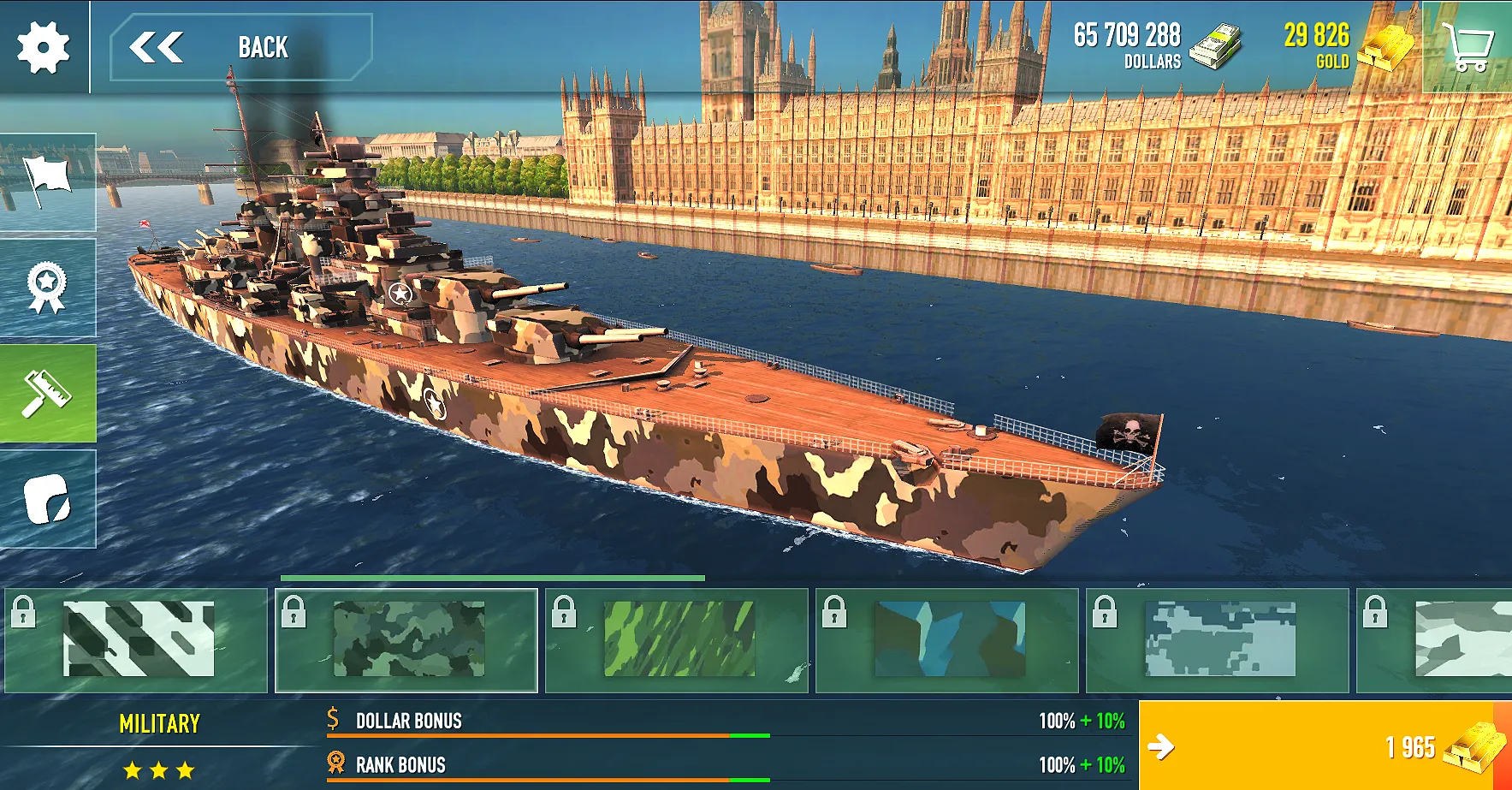 Battle of Warships: Online v1.74.12 APK Мод (Много денег) Screenshot 5