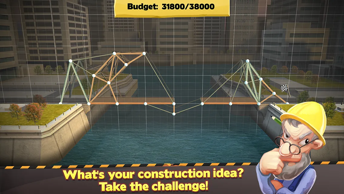Мост конструктор v14.0 APK Мод (Много денег) Screenshot 1