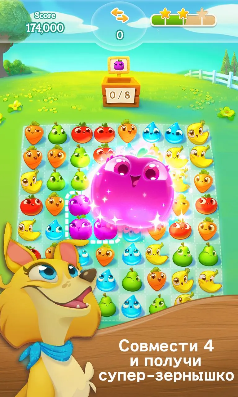 Farm Heroes Super Saga [мод: много ходов] Screenshot 3