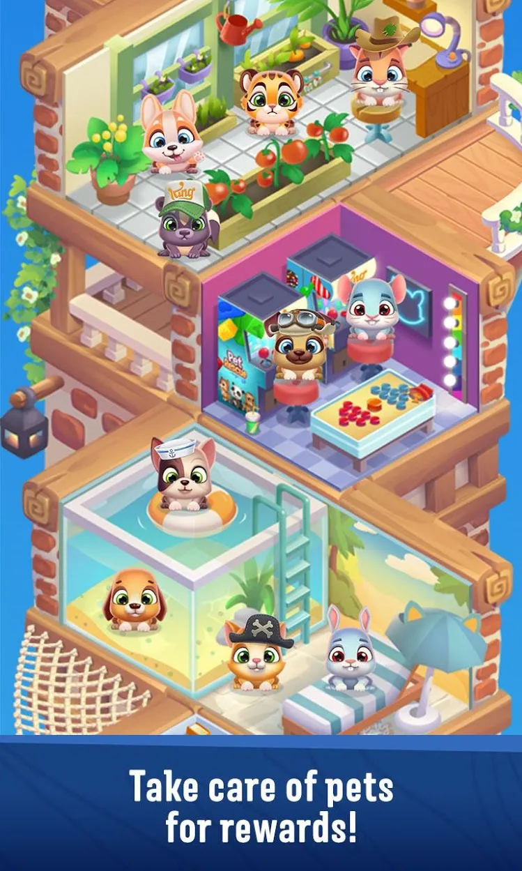 Pet Rescue Puzzle Saga v1.10.5 APK Screenshot 4 Pet Rescue Puzzle Saga v1.10.5 APK Screenshot 4