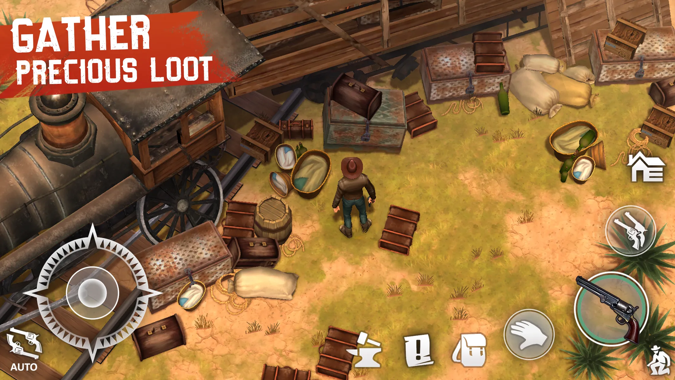 Westland Survival: Вестерн RPG v11.5.2 APK Мод (Меню, Разблокирован VIP, Режим бога) Screenshot 4