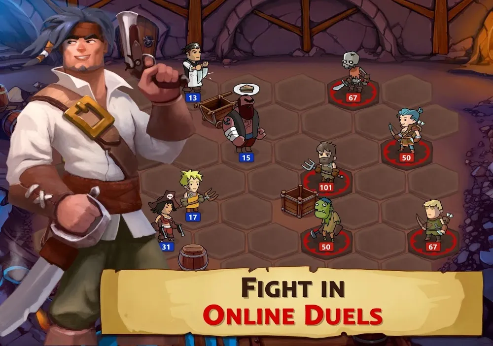 Braveland Heroes [мод: много денег] Screenshot 4