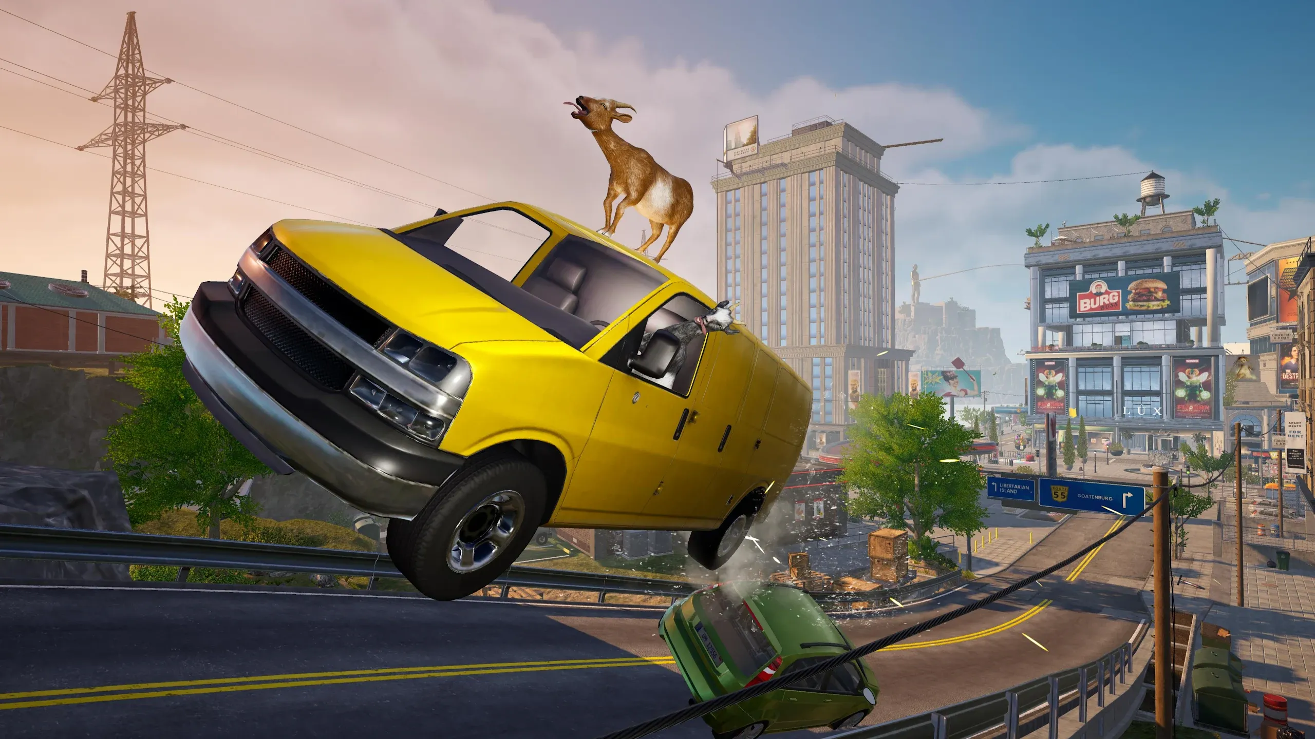 Goat Simulator 3 v1.1.6.3 APK Мод (Полная версия) Screenshot 2