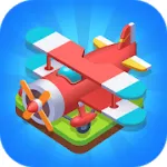 Скачать Merge Plane – Click & Idle Tycoon [мод: много денег] на Андроид