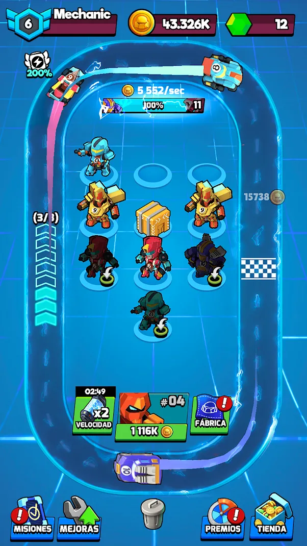 Merge Robots – Click & Idle Tycoon Screenshot 2