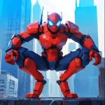 Скачать Robot Merge Master: Car Games [мод: много денег] на Андроид