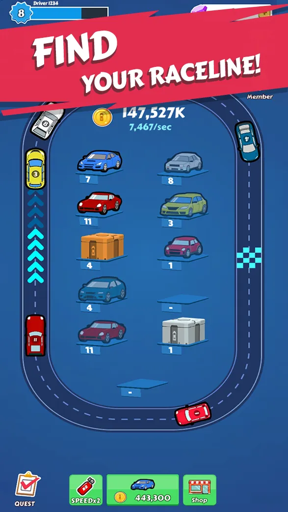 Merge Car game free idle tycoon Screenshot 3 Merge Car game free idle tycoon Screenshot 3