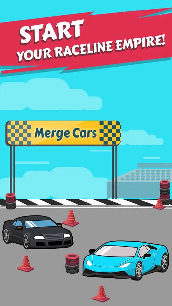 Merge Car game free idle tycoon Screenshot 5