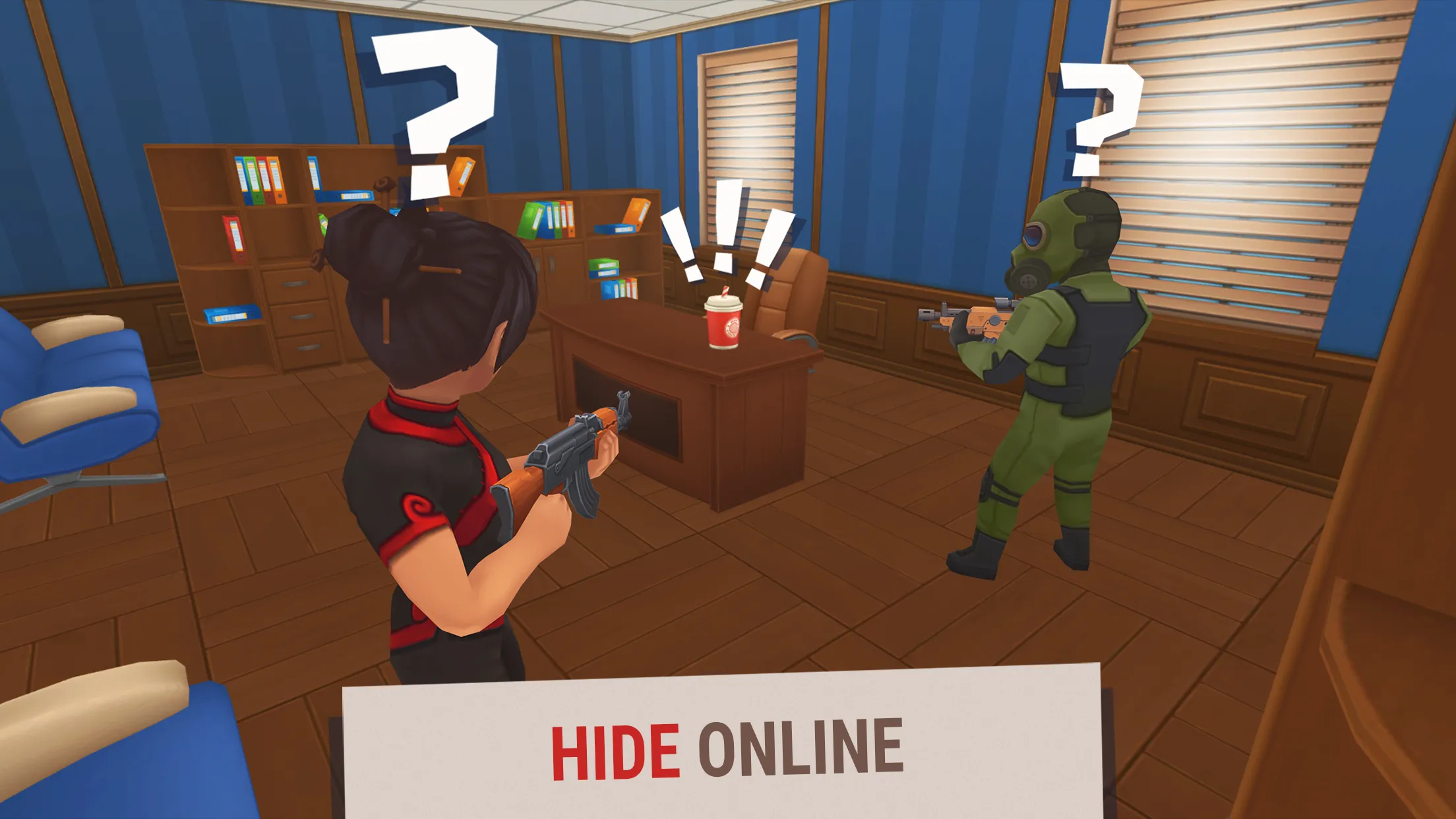 Hide Online Прятки с Друзьями v4.9.50 APK Мод (Меню, Бесконечные заряды) Screenshot 3