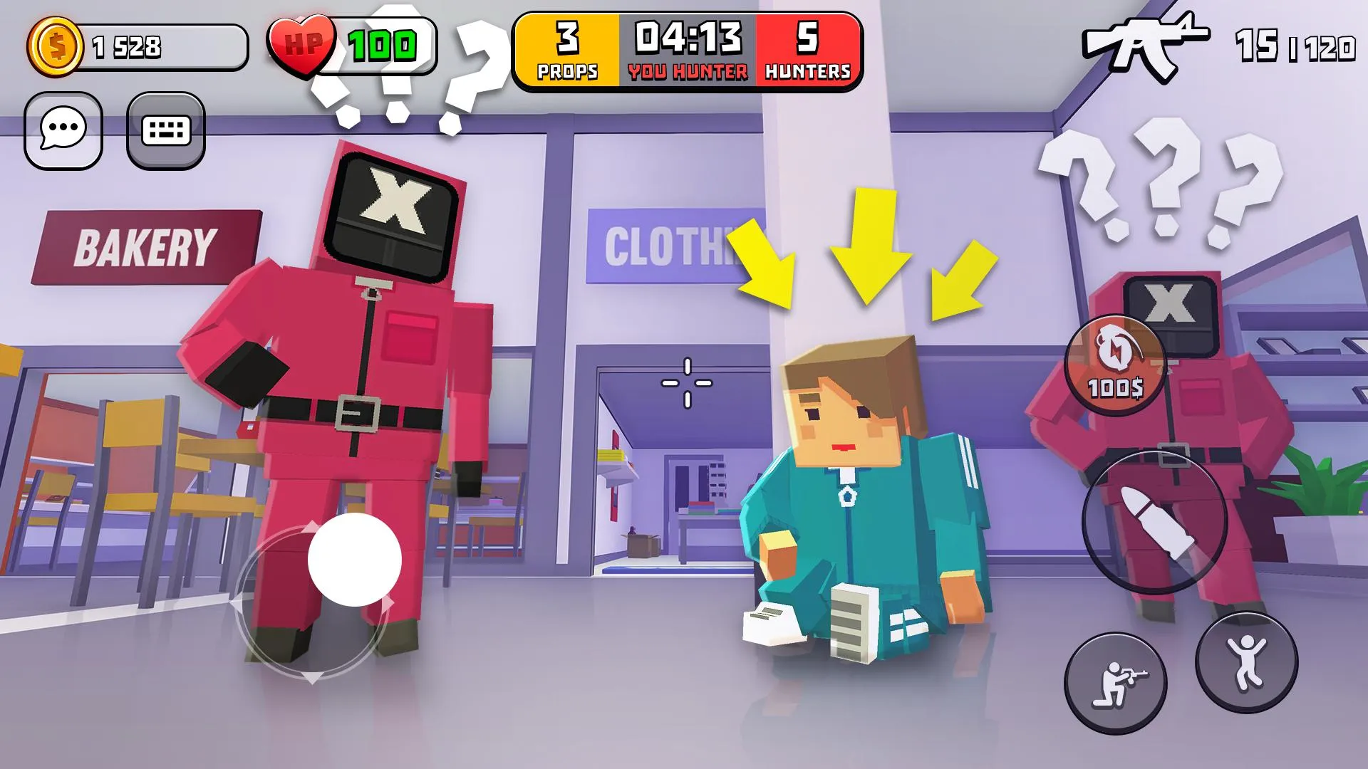 H.I.D.E. - Выживание онлайн v0.38.24 APK Мод (Меню, Много боеприпасов, Нет отдачи) Screenshot 1