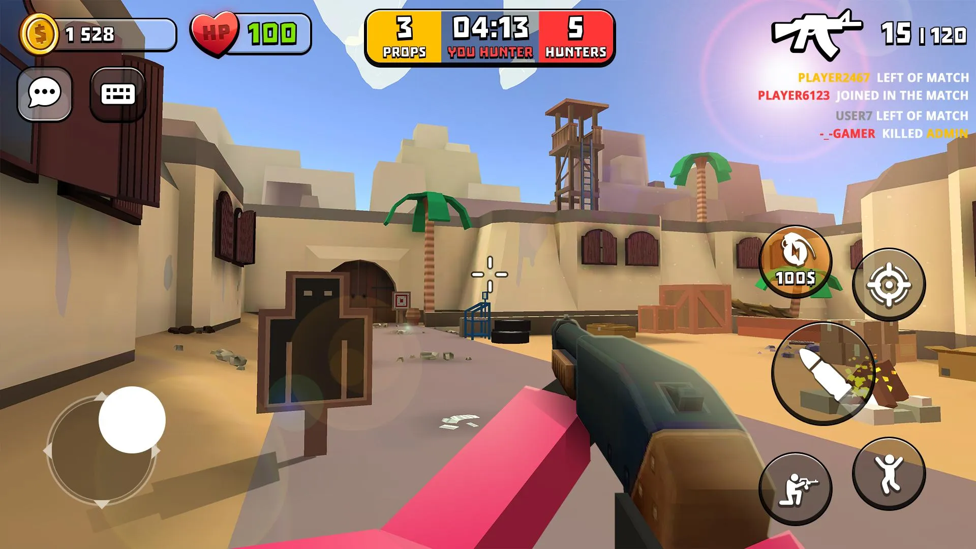 H.I.D.E. - Выживание онлайн v0.38.24 APK Мод (Меню, Много боеприпасов, Нет отдачи) Screenshot 3