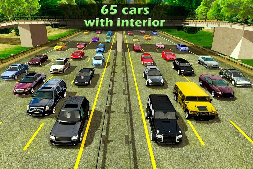 Manual gearbox Car parking [мод: много денег] Screenshot 2