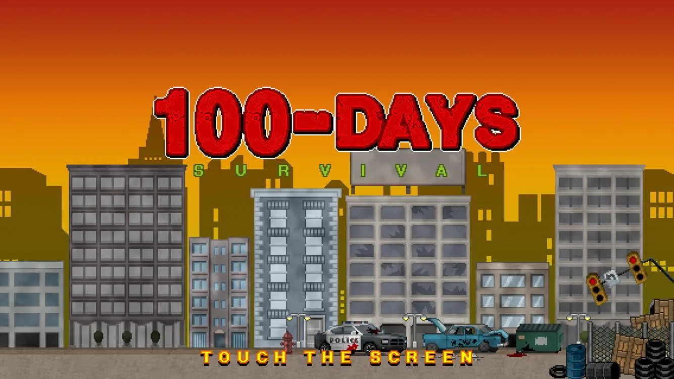 100 DAYS - Zombie Survival [мод: много денег] Screenshot 1