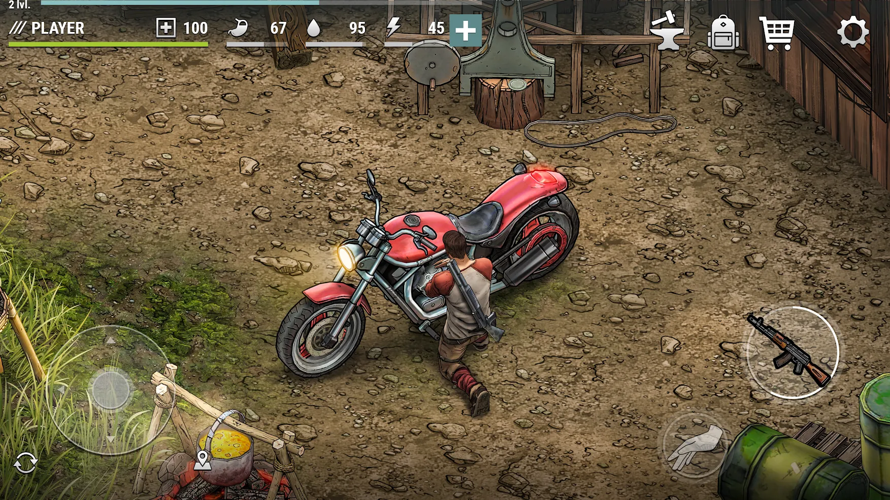 Dark Days: Зомби выживание [мод: много денег] Screenshot 2