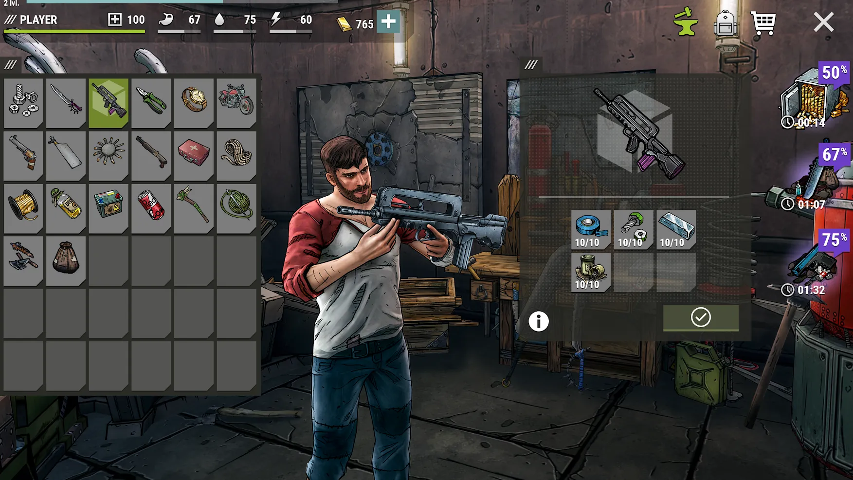 Dark Days: Зомби выживание [мод: много денег] Screenshot 3