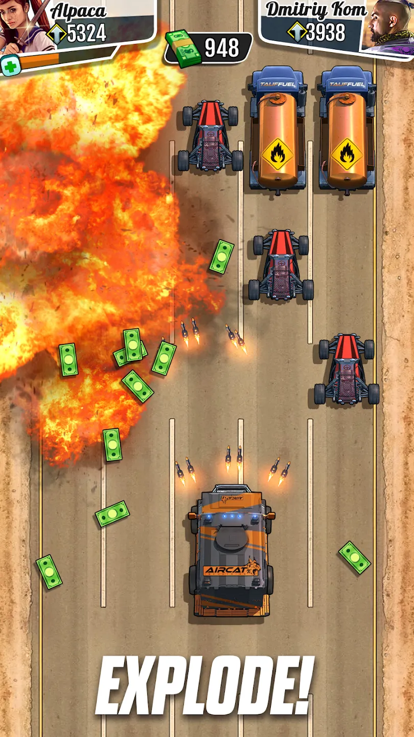Fastlane: Дорога Мести v1.52.0.0 APK Мод (Много денег) Screenshot 4 Fastlane: Дорога Мести v1.52.0.0 APK Мод (Много денег) Screenshot 4
