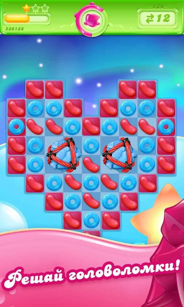 Candy Crush Jelly Saga [мод: много жизней] Screenshot 4