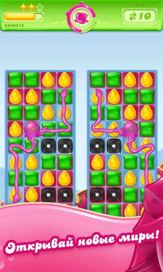 Candy Crush Jelly Saga [мод: много жизней] Screenshot 5