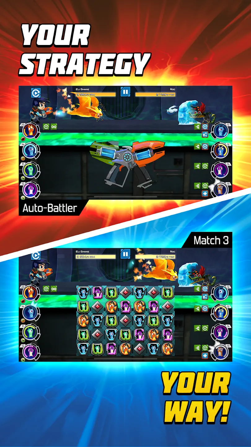 Slugterra: Slug it Out 2 v6.3.0 APK Мод (Меню, Один удар, Много денег) Screenshot 2