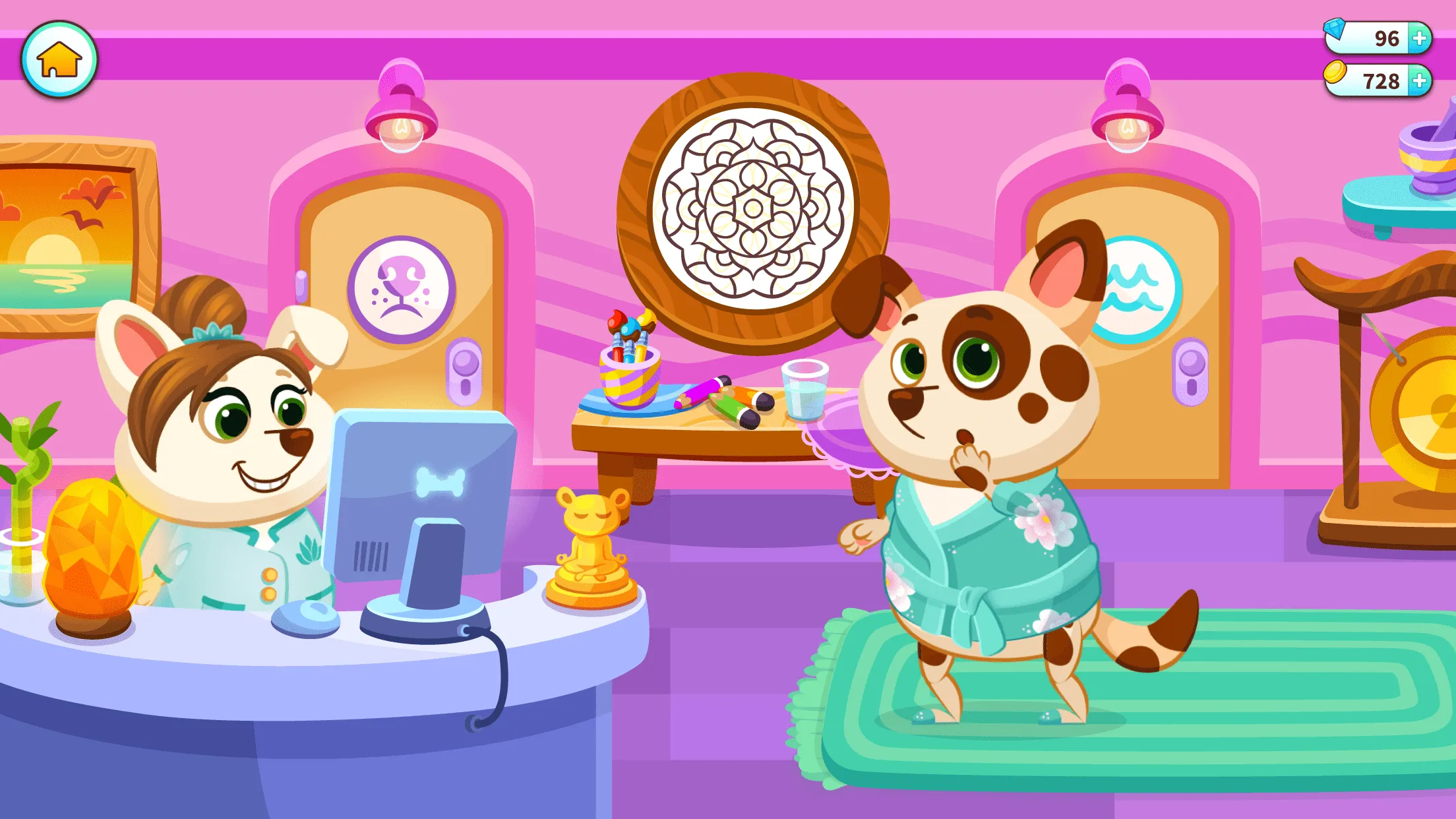 Duddu – мой виртуальный питомец v1.105 APK Мод (Много денег) Screenshot 5