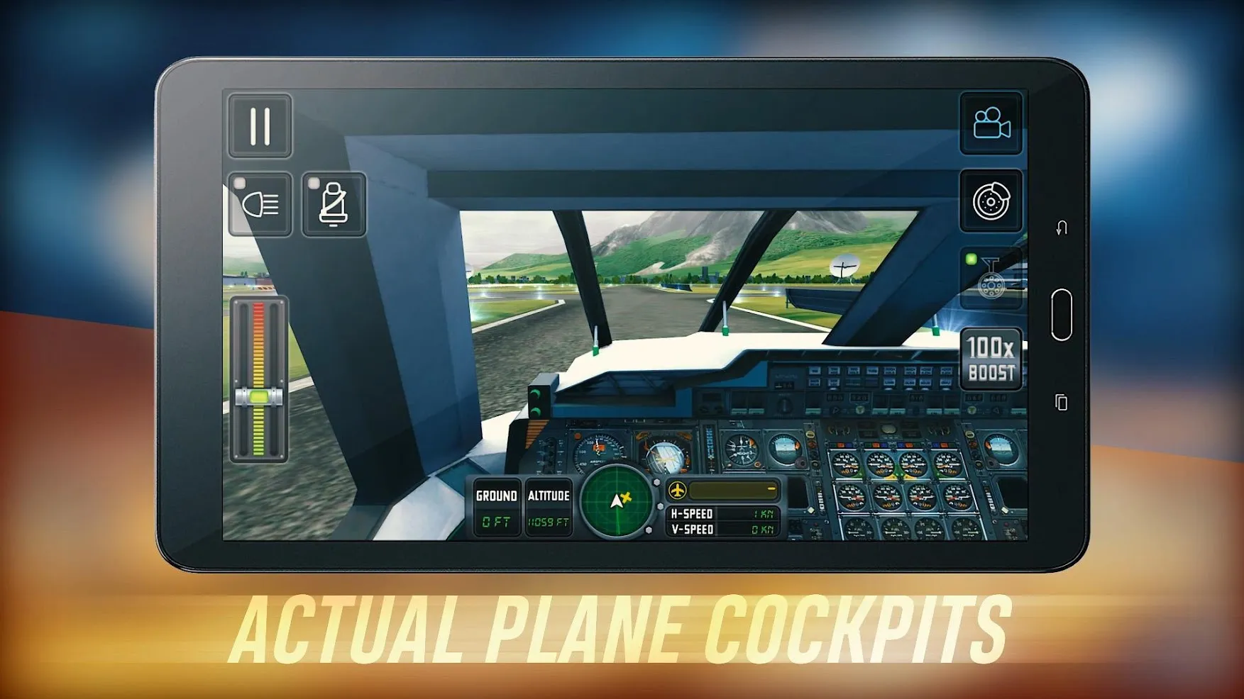 Airplane Flight Simulator [мод: много денег] Screenshot 3