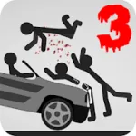 Скачать Stickman Destruction 3 Heroes [мод: много денег] на Андроид