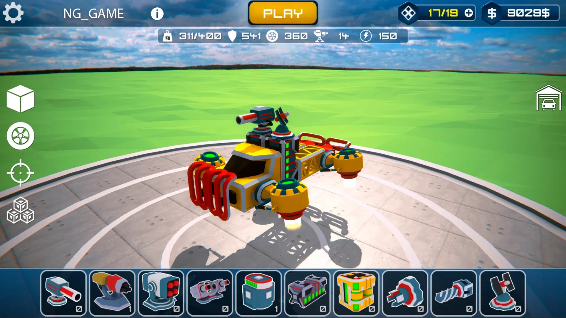 Block Tech : Sandbox Simulator v1.99 APK Мод (Много денег) Screenshot 2
