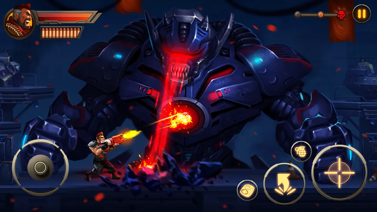 Metal Squad: Shooting Game [мод: много денег] Screenshot 2
