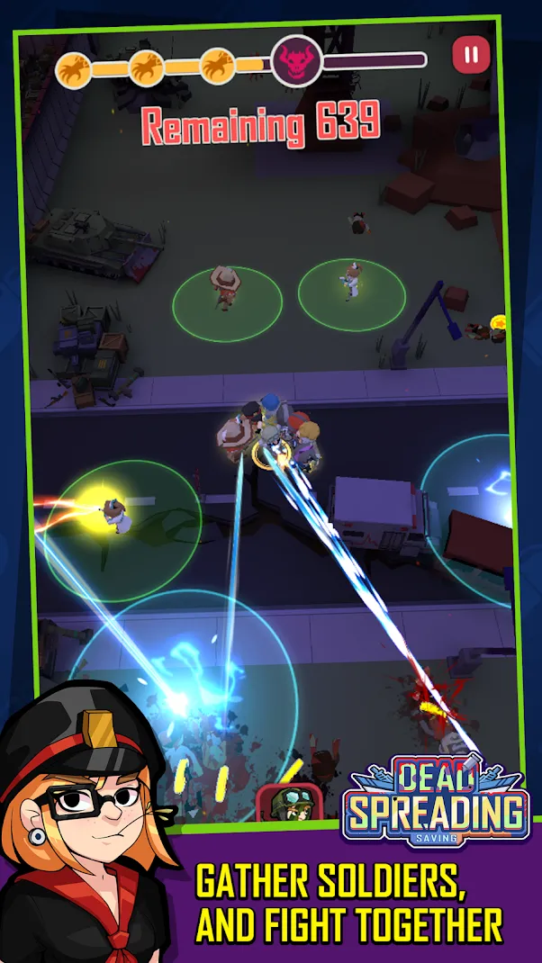 Dead Spreading:Saving [мод: много денег] Screenshot 3