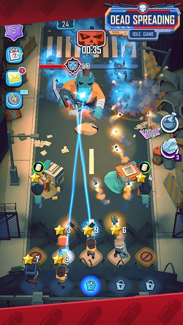 Dead Spreading:Idle Game [мод: много денег] Screenshot 4