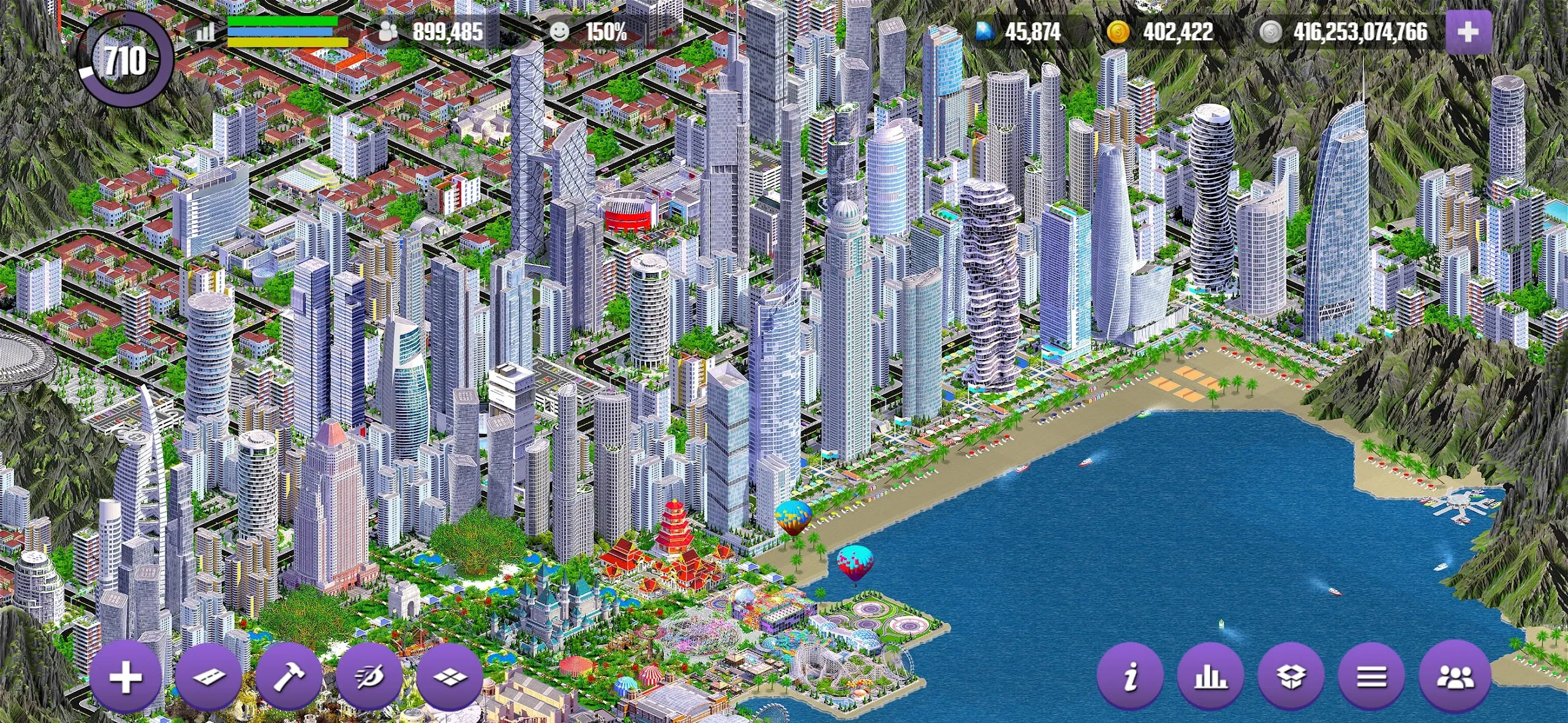 Designer City v2.03 APK Мод (Много денег) Screenshot 2