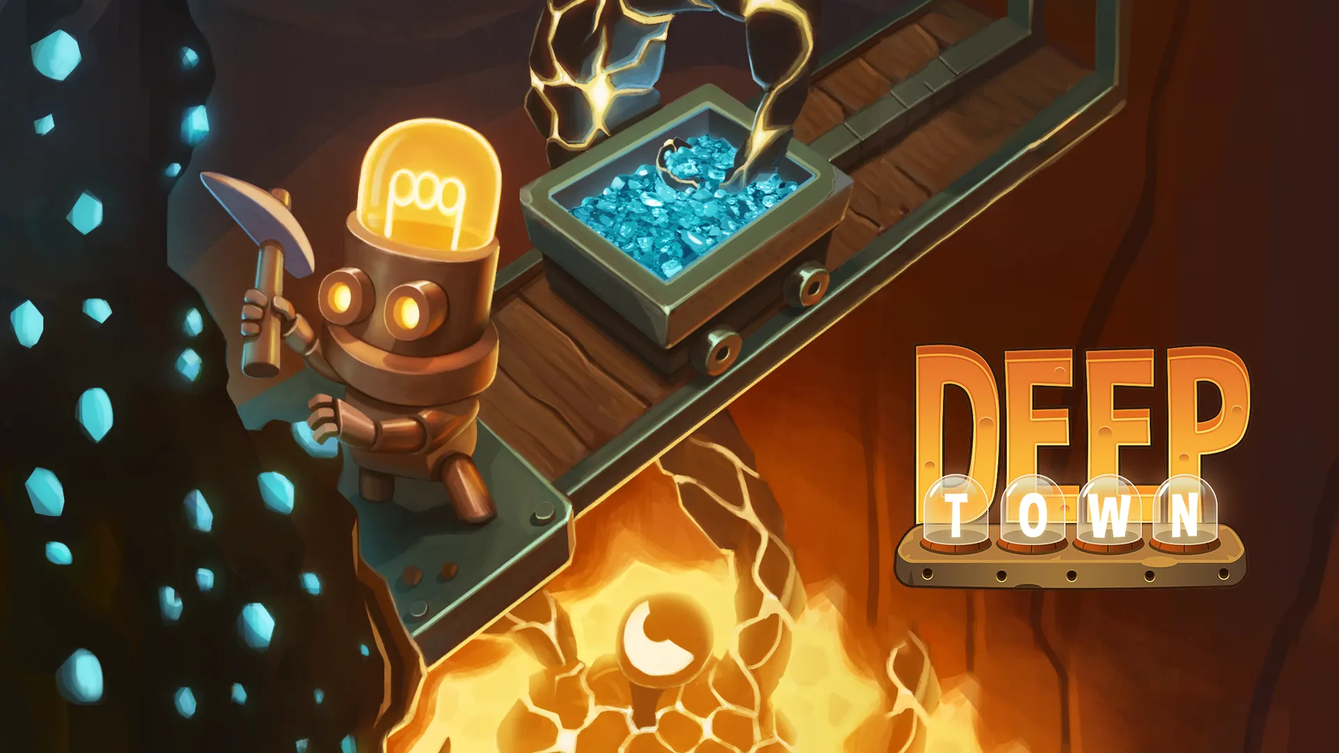 Deep Town: Шахтерская фабрика v6.2.14 APK Мод (Много денег) Screenshot 1