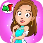 Скачать My Town : Fashion Show [мод: всё открыто] на Андроид