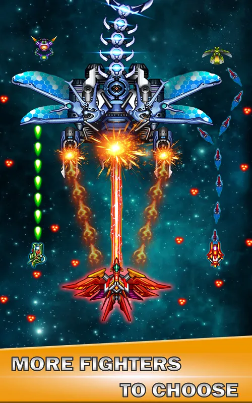 Galaxy sky shooting [мод: много денег] Screenshot 2