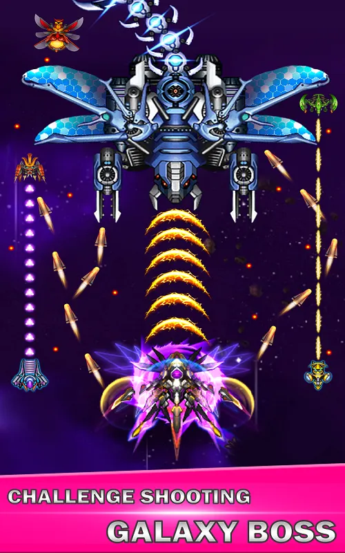 Galaxy sky shooting [мод: много денег] Screenshot 4