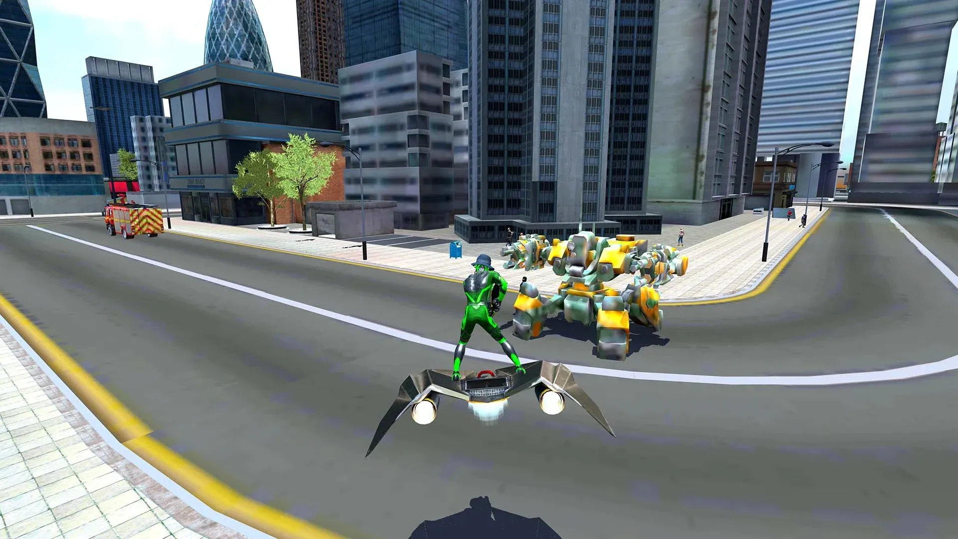 Rope Frog Ninja Hero Car Vegas v3.1.7 APK Мод (Много денег) Screenshot 2 Rope Frog Ninja Hero Car Vegas v3.1.7 APK Мод (Много денег) Screenshot 2