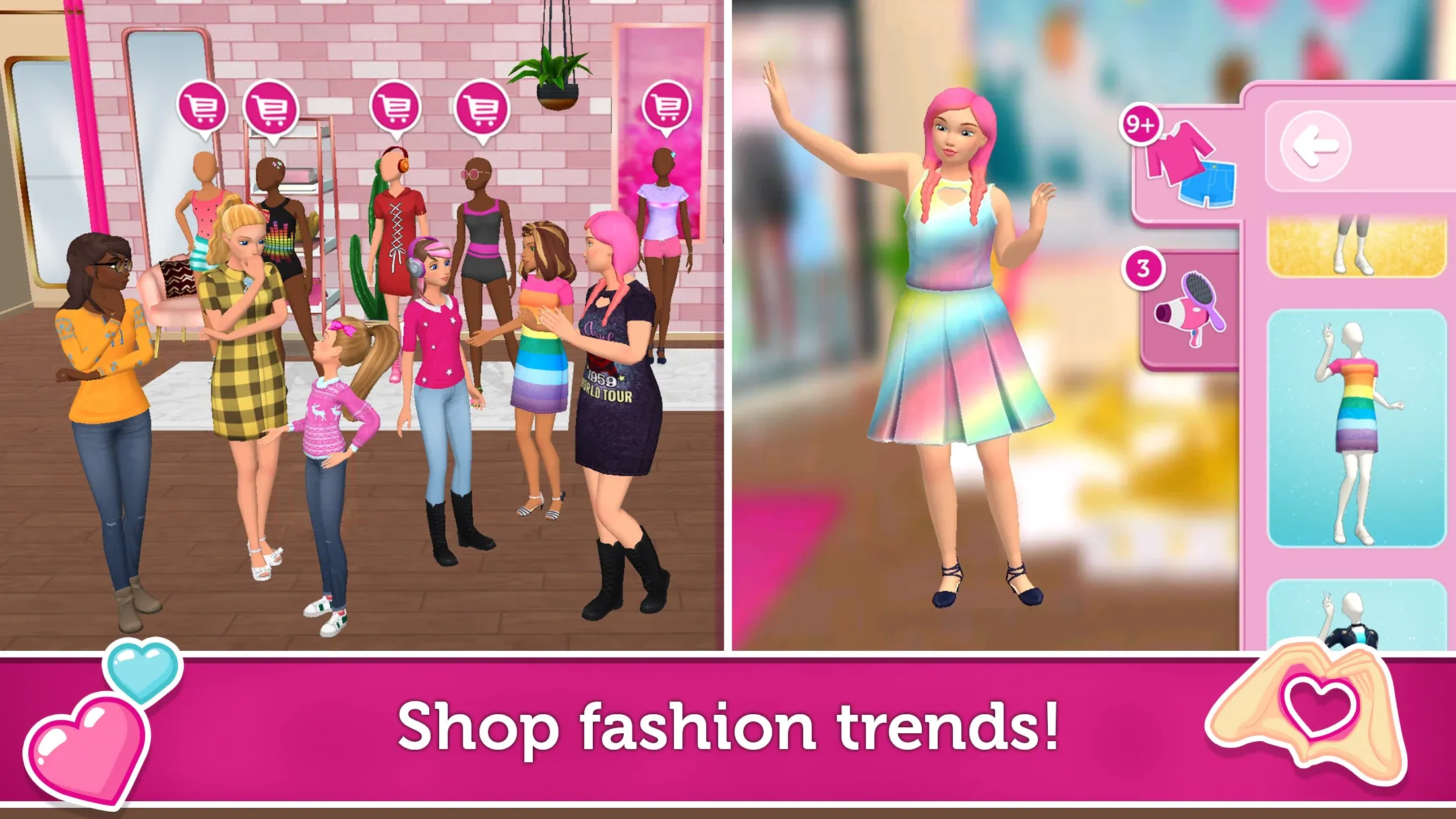 Barbie Dreamhouse Adventures v2026.3.0 APK Мод (Меню, VIP, Бесплатный шопинг) Screenshot 5