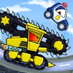 Скачать Car Eats Car 3: Хищные Машины Мод (Много денег) на Андроид