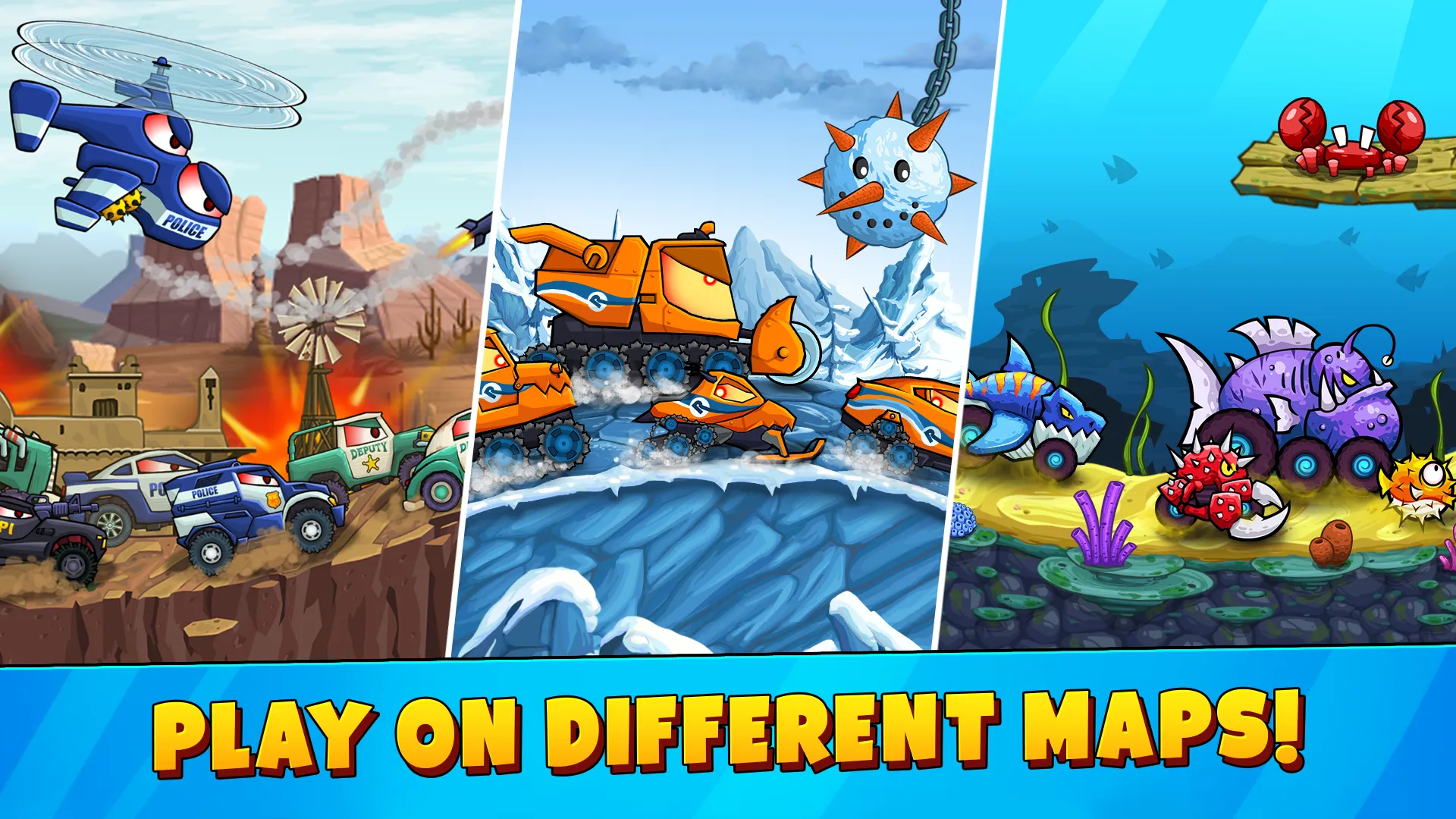 Car Eats Car 3: Хищные Машины v4.2.0 APK Мод (Много денег) Screenshot 2 Car Eats Car 3: Хищные Машины v4.2.0 APK Мод (Много денег) Screenshot 2