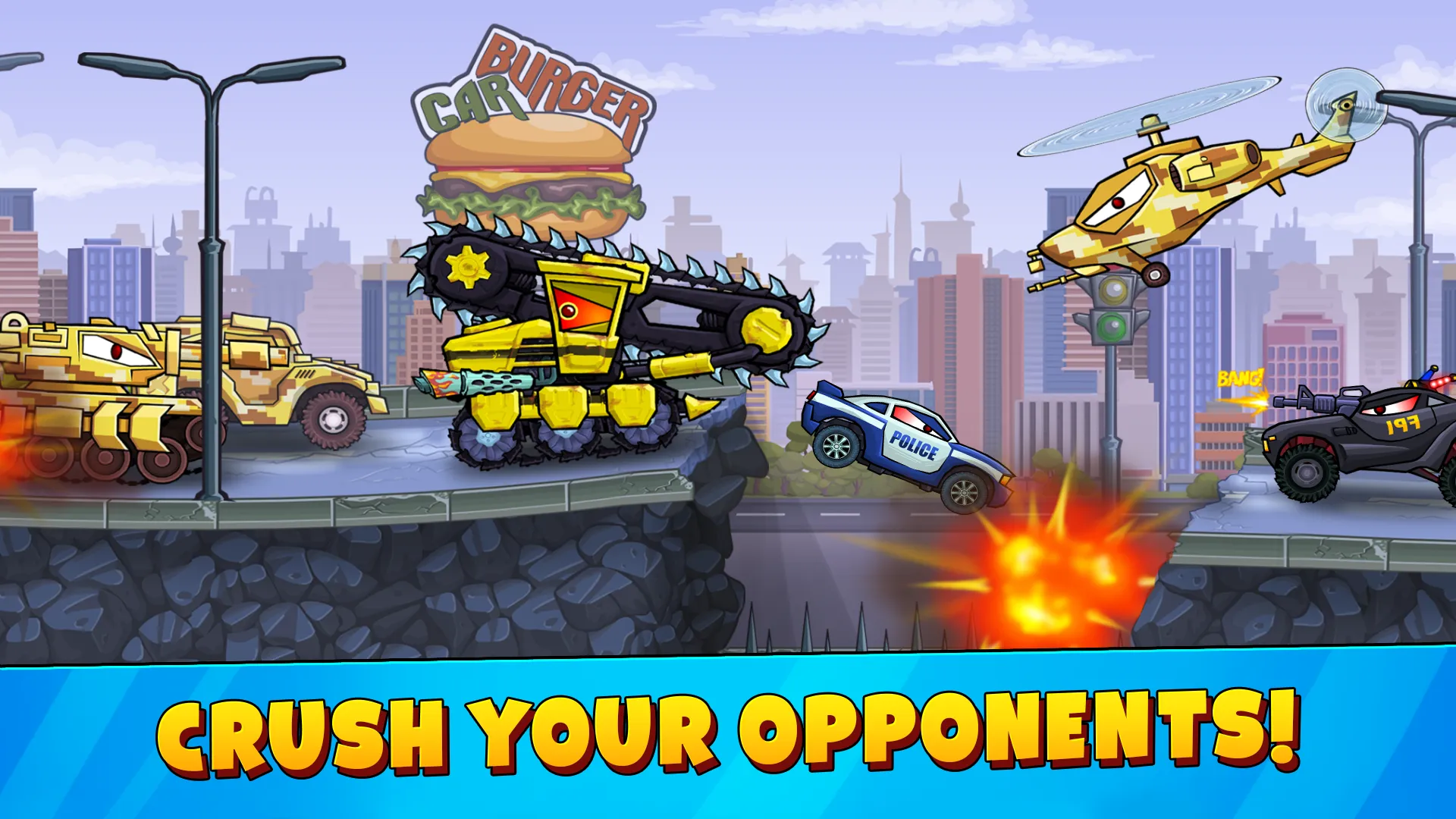 Car Eats Car 3: Хищные Машины v4.2.0 APK Мод (Много денег) Screenshot 5