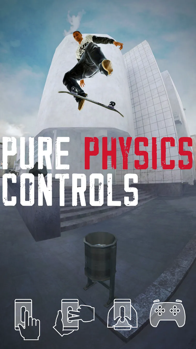 True Skate v1.5.106 APK Мод (Много денег) Screenshot 1 True Skate v1.5.106 APK Мод (Много денег) Screenshot 1